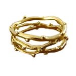 Gold Branches Ring