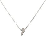 Question Mark Necklace - Recycled Sterling Silver