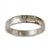 Wide Rustic Wedding Band