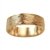 Wide Gold Branch Wedding Band