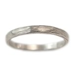 Narrow Branch Wedding Band