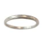 Narrow River Wedding Band