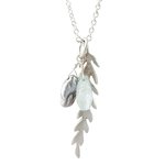 Laurel Leaf Keepsake Necklace