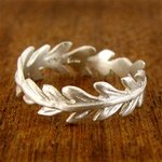 Laurel Leaf Ring - Sterling Silver