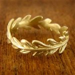 Laurel Leaf Ring - Gold