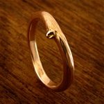 Rose Gold Vine Ring