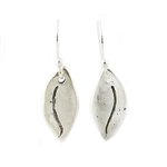 Tender Leaf Silver Earrings