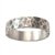 Wide Rustic Hammered Wedding Band