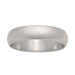 Classic 5mm Half Round Wedding Band