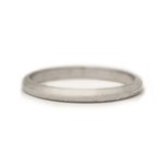 Classic Silver 2mm Half Round Wedding Band