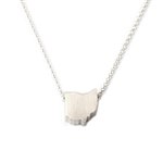 Ohio Necklace - Recycled Sterling Silver