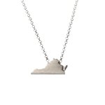 Virginia Necklace - Recycled Sterling Silver