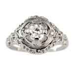 Lavinia Diamond Vintage Engagement Ring circa 1950