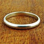 Classic Rounded Wedding Band - 2mm