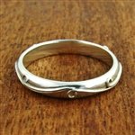 Vineyard White Gold Wedding Band