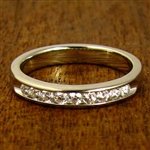 Classic Channel-Set Diamond Wedding Band