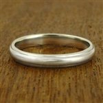 Classic 3mm Wedding Band with Rounded Edges