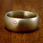 North Star Diamond Wedding Ring