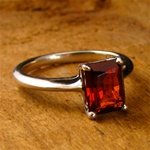 Webster Garnet Ring