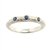 Dryad Three Sapphire Wedding Ring