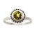 Cosmos Engagement ring with Peridot