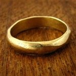 Organic Gold Wedding Ring