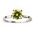 Classic Solitaire Engagement Ring with Peridot